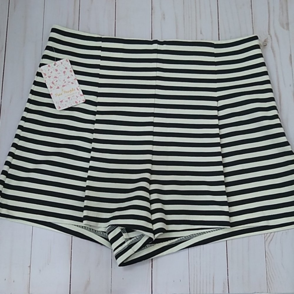 Free people Striped Ponte Women's M NWT - Picture 2 of 16